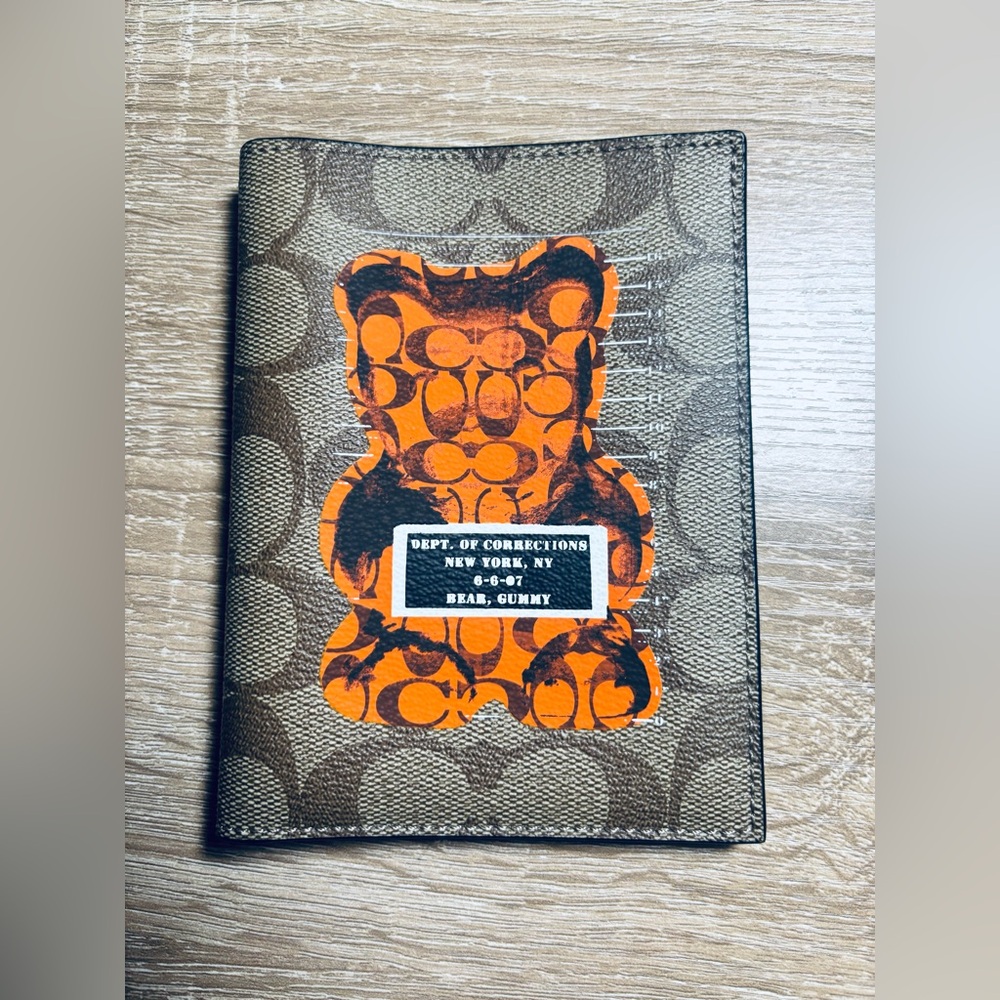 Coach Vandal Gummy Bear Passport Cardholder Wallet